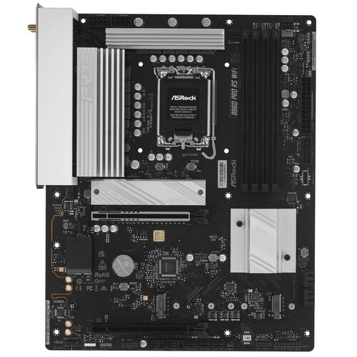 Купить Материнская плата ASRock B860 Pro RS WiFi  5622567. Характеристики, отзывы и цены в Донецке