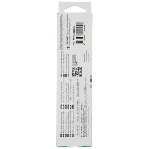 Купить 1000 ГБ M.2 NVMe накопитель Apacer AS2280P4 [AP1TBAS2280P4-1]  1672363. Характеристики, отзывы и цены в Донецке