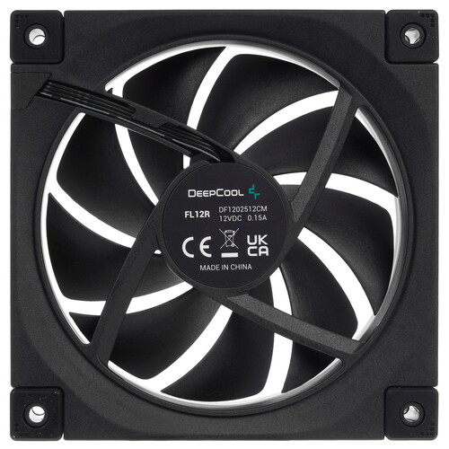 Купить Реверсный вентилятор DEEPCOOL FL12R [R-FL12R-BKAPN1-G] черный  5614116. Характеристики, отзывы и цены в Донецке