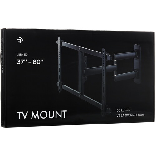 Купить Кронштейн для ТВ DEXP Mount LI80-45 черный  9092569. Характеристики, отзывы и цены в Донецке