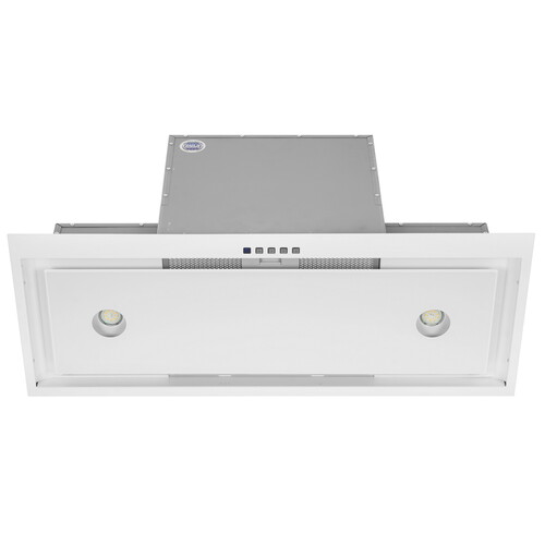 Купить Вытяжка полновстраиваемая Akpo WK-6 Neva glass 80 серебристый/белый  5354592. Характеристики, отзывы и цены в Донецке