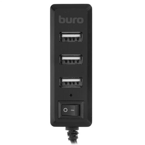 Купить USB-разветвитель Buro BU-HUB4-0.5L-U2.0  8148043. Характеристики, отзывы и цены в Донецке
