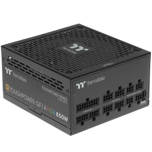 Купить Блок питания Thermaltake Toughpower GF1 ARGB 850W [PS-TPD-0850F3FAGE-1]  1398487. Характеристики, отзывы и цены в Донецке
