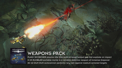 Купить Дополнение для игры HELLDIVERS Weapons Pack (Steam)  5484329. Характеристики, отзывы и цены в Донецке