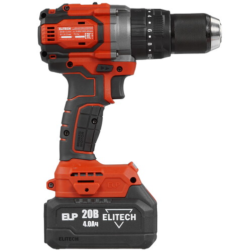 Купить Дрель-шуруповерт Elitech ДА 20УБЛ2  9205806. Характеристики, отзывы и цены в Донецке