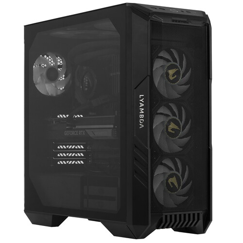 Купить ПК Lyambda FRONTIER [L-GM1738-BK]  5416052. Характеристики, отзывы и цены в Донецке