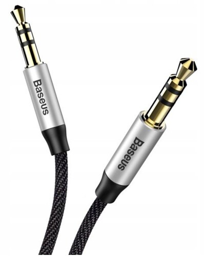 Купить Кабель   Baseus jack 3.5 мм - jack 3.5 мм черный  5619853. Характеристики, отзывы и цены в Донецке