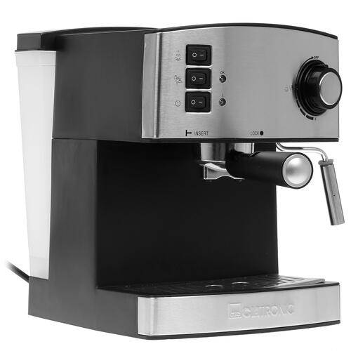 Купить Кофеварка рожковая Clatronic ES 3643 черный  8117058. Характеристики, отзывы и цены в Донецке