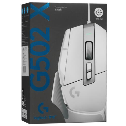 Купить Мышь проводная Logitech G502 X  5405344. Характеристики, отзывы и цены в Донецке