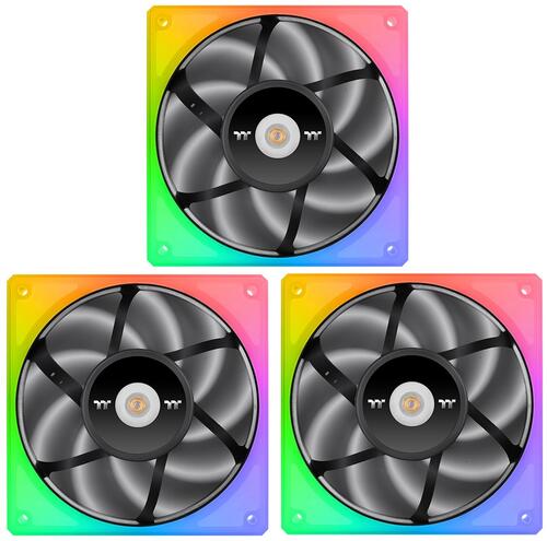 Купить Комплект вентиляторов Thermaltake TOUGHFAN 12 RGB High Static Pressure Radiator Fan [CL-F135-PL12SW-A]  5098469. Характеристики, отзывы и цены в Донецке
