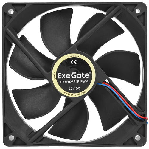 Купить Вентилятор ExeGate EX12025S4P-PWM  5354956. Характеристики, отзывы и цены в Донецке