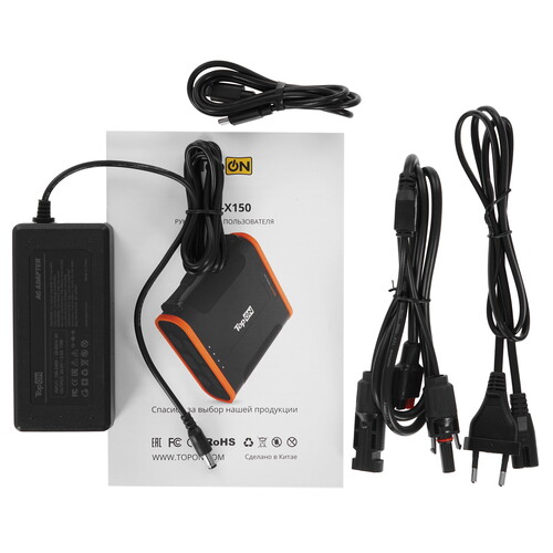 Купить Портативная зарядная станция TopON TOP-X150 оранжевый  9233453. Характеристики, отзывы и цены в Донецке