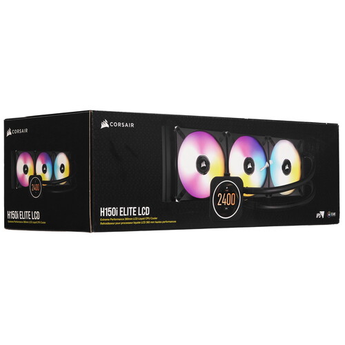 Купить Система охлаждения Corsair iCUE H150i ELITE LCD черная  5609981. Характеристики, отзывы и цены в Донецке
