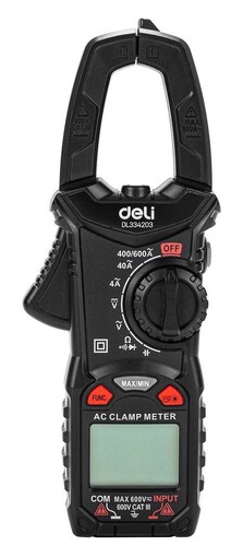 Купить Клещи токоизмерительные Deli DL334203  9310959. Характеристики, отзывы и цены в Донецке