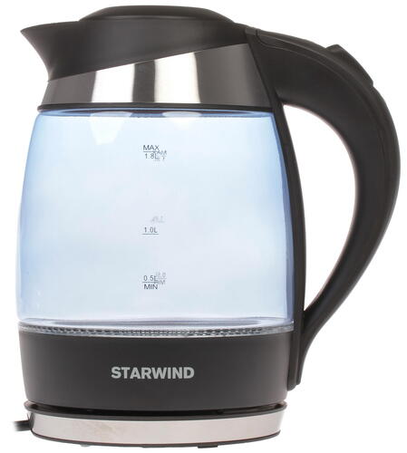 Купить Электрочайник Starwind SKG2218 голубой  7915551. Характеристики, отзывы и цены в Донецке
