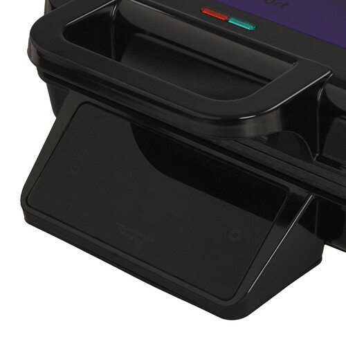 Купить Вафельница Kitfort KT-4606 черный  9287546. Характеристики, отзывы и цены в Донецке