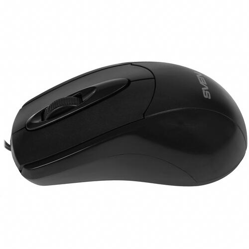 Купить Мышь проводная SVEN RX-110  черный  1264020. Характеристики, отзывы и цены в Донецке