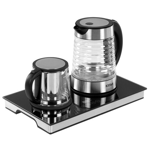 Купить Чайный набор Kitfort КТ-6745 серый  9267963. Характеристики, отзывы и цены в Донецке