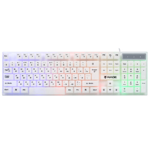 Купить Клавиатура+мышь  проводная  Aceline GS Rage 100 белый  5427592. Характеристики, отзывы и цены в Донецке