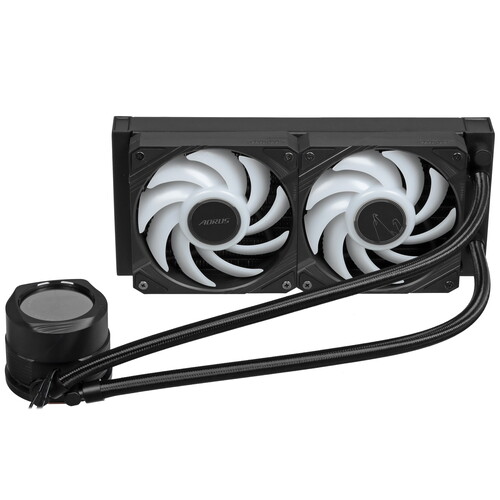 Купить Система охлаждения GIGABYTE AORUS WATERFORCE II 240 черная  5464887. Характеристики, отзывы и цены в Донецке