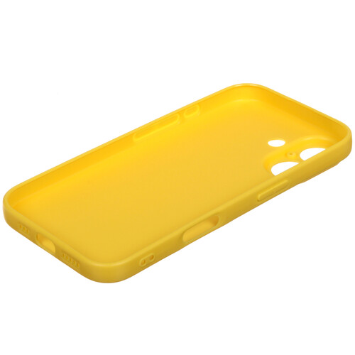 Купить Накладка  DF для Apple iPhone 16 желтый  5475761. Характеристики, отзывы и цены в Донецке