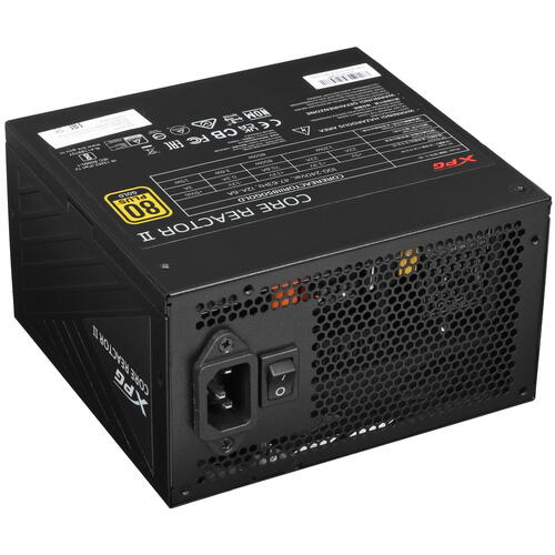 Купить Блок питания ADATA XPG CORE REACTOR II 850 GOLD [COREREACTORII850G-BKCEU] черный  5416313. Характеристики, отзывы и цены в Донецке
