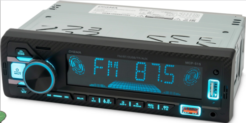 Купить Автопроигрыватель Digma MCP-515  5638011. Характеристики, отзывы и цены в Донецке