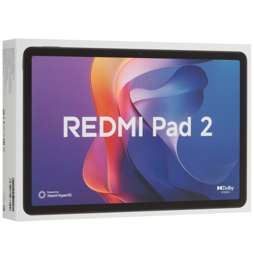 Купить 11" Планшет Xiaomi REDMI Pad 2 Wi-Fi 256 ГБ черный  5629802. Характеристики, отзывы и цены в Донецке