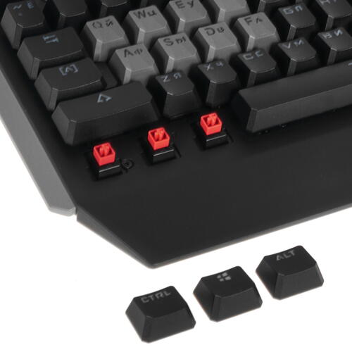 Купить Клавиатура  проводная A4Tech Bloody B865N  4891214. Характеристики, отзывы и цены в Донецке