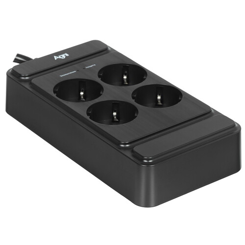 Купить Сетевой фильтр AGNI TP-FS4E черный  9289281. Характеристики, отзывы и цены в Донецке