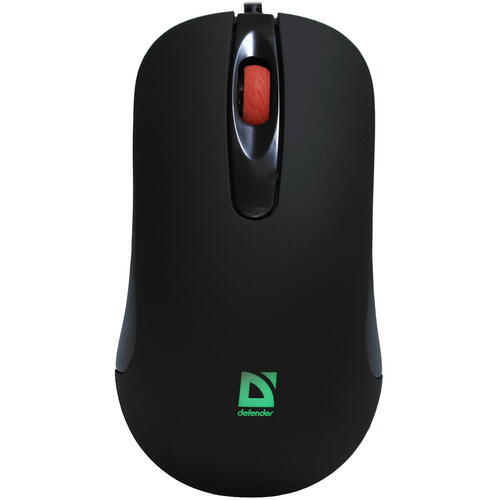 Купить Мышь проводная Defender Classic MB-280 черный  1365108. Характеристики, отзывы и цены в Донецке