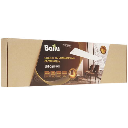 Купить Инфракрасный обогреватель Ballu BIH-GSW-0.8  9086080. Характеристики, отзывы и цены в Донецке