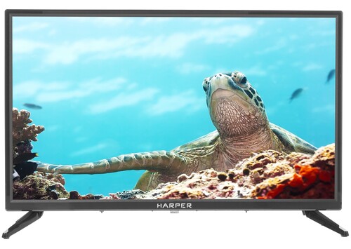 Купить 24" (60 см) Телевизор Harper 24R490T черный  8193057. Характеристики, отзывы и цены в Донецке