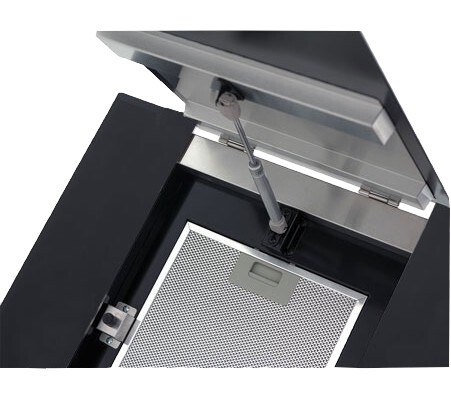 Купить Вытяжка наклонная Kaiser AT 6438 F Eco черный/серебристый, черный  1110887. Характеристики, отзывы и цены в Донецке