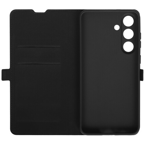 Купить Чехол-книжка  BoraSCO для Samsung Galaxy S25 FE черный  5636829. Характеристики, отзывы и цены в Донецке