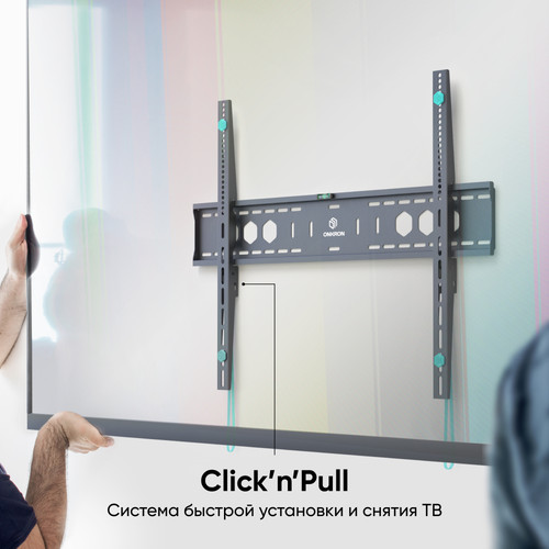 Купить Кронштейн для ТВ ONKRON UF12 черный  5470593. Характеристики, отзывы и цены в Донецке