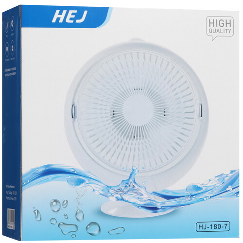 Купить Вентилятор ZDK FAN HJ-180-7  белый  9135806. Характеристики, отзывы и цены в Донецке