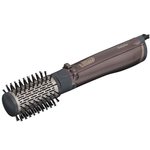 Фен-щетка BABYLISS AS960E розовый/серый