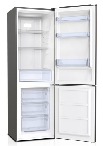 Купить Холодильник с морозильником  KRAFT TNC-NF302X серебристый  8192447. Характеристики, отзывы и цены в Донецке