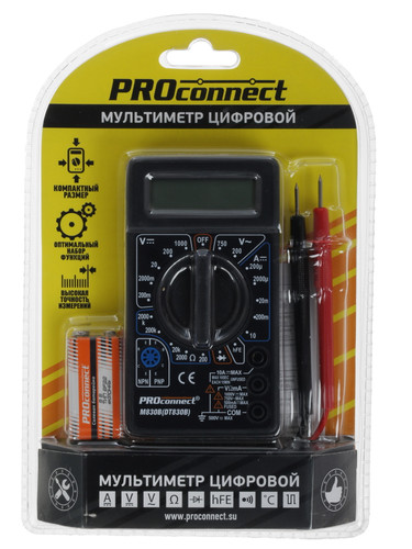 Купить Мультиметр Proconnect M830B  1128013. Характеристики, отзывы и цены в Донецке