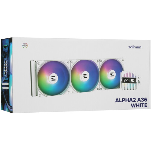 Купить Система охлаждения ZALMAN ALPHA2 A36  белая  5447521. Характеристики, отзывы и цены в Донецке