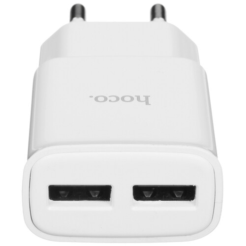 Купить Сетевое зарядное устройство Hoco C88A Star Round белый  5459380. Характеристики, отзывы и цены в Донецке