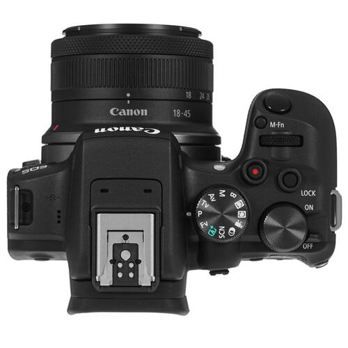 Купить Беззеркальный фотоаппарат Canon EOS R10 Kit 18-45 mm IS STM черный  5068874. Характеристики, отзывы и цены в Донецке