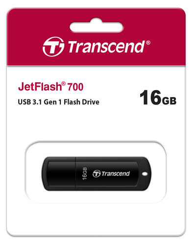 Купить Память USB Flash 16 ГБ Transcend JetFlash 700 [TS16GJF700]  0131113. Характеристики, отзывы и цены в Донецке