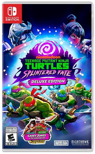 Купить Игра Teenage Mutant Ninja Turtles: Splintered Fate - Deluxe Edition (Switch)  5635707. Характеристики, отзывы и цены в Донецке