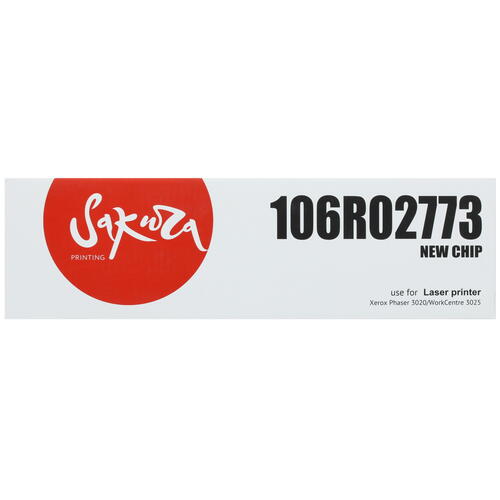 Купить Картридж лазерный SAKURA SA106R02773-N черный, с чипом  1648710. Характеристики, отзывы и цены в Донецке