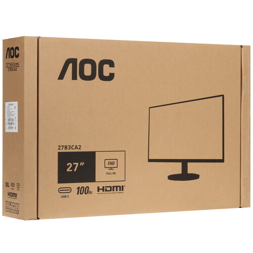 Купить 27" Монитор AOC 27B3CA2 черный  5458787. Характеристики, отзывы и цены в Донецке