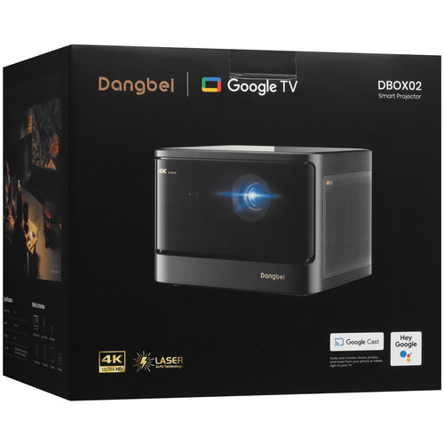 Купить Проектор Dangbei DBOX02 черный  5611088. Характеристики, отзывы и цены в Донецке