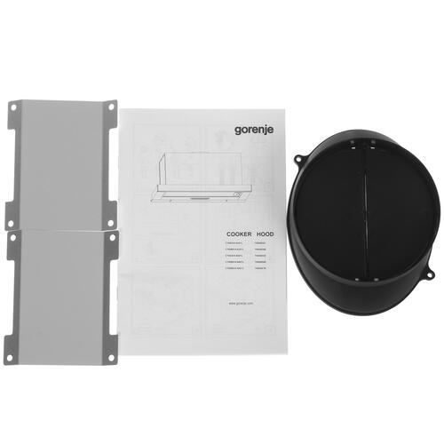 Купить Вытяжка телескопическая Gorenje TH606E4B черный/черный  9993416. Характеристики, отзывы и цены в Донецке
