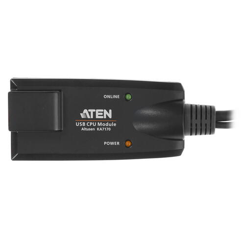 Купить Адаптер KVM ATEN 50M KA7170-AX  1359193. Характеристики, отзывы и цены в Донецке